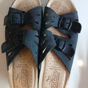 Fly Flot Women's Blue Sandals